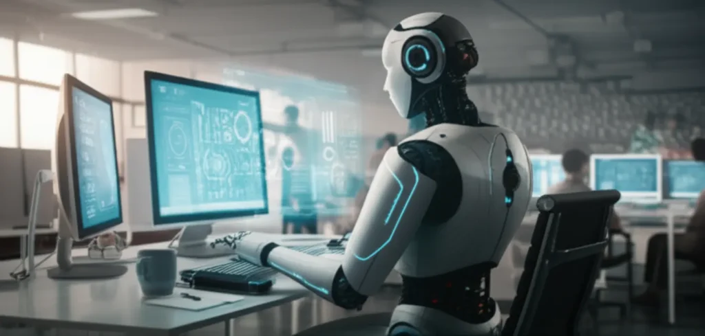 Office Co-worker: Your New Robot Colleague