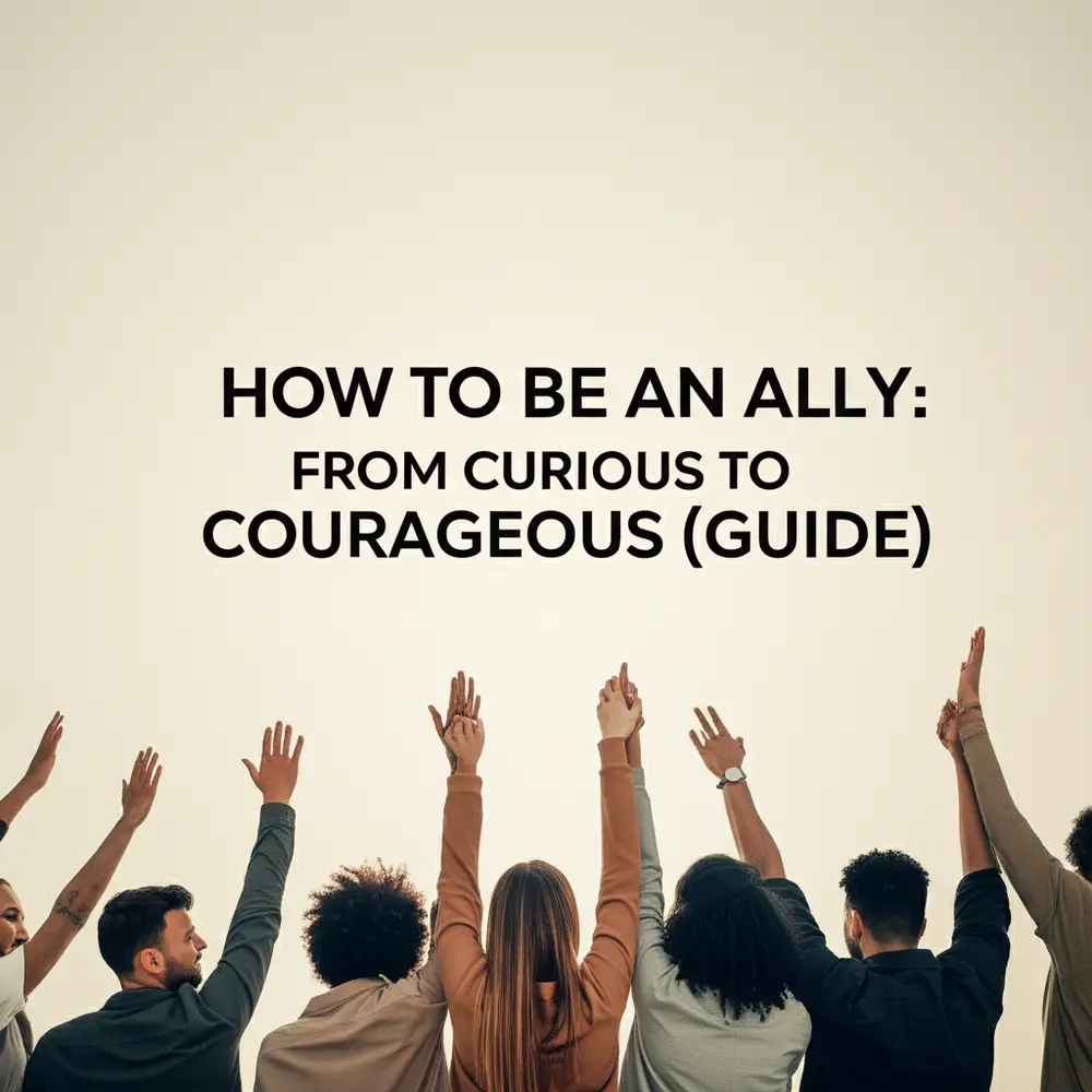 How to Be an Ally: From Curious to Courageous (Guide)